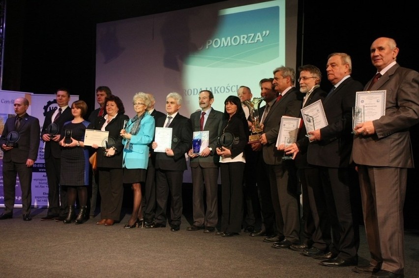 Laureaci Pomorskiej Nagrody Jakości 2013