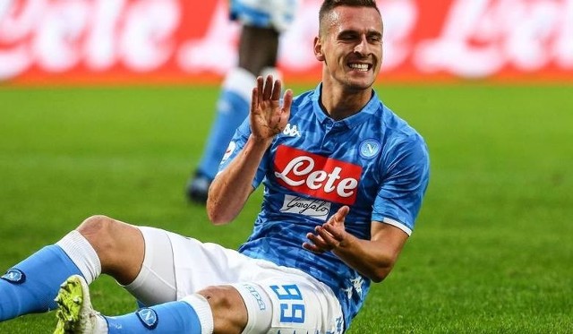 Na zdjęciu: Arkadiusz Milik. Mecz SSC Napoli - Sampdoria Genua odbył się w ramach 22. kolejki Serie A. Drużyna Arkadiusza Milika wygrała 3:0 [02.02.2019, wynik meczu, relacja]