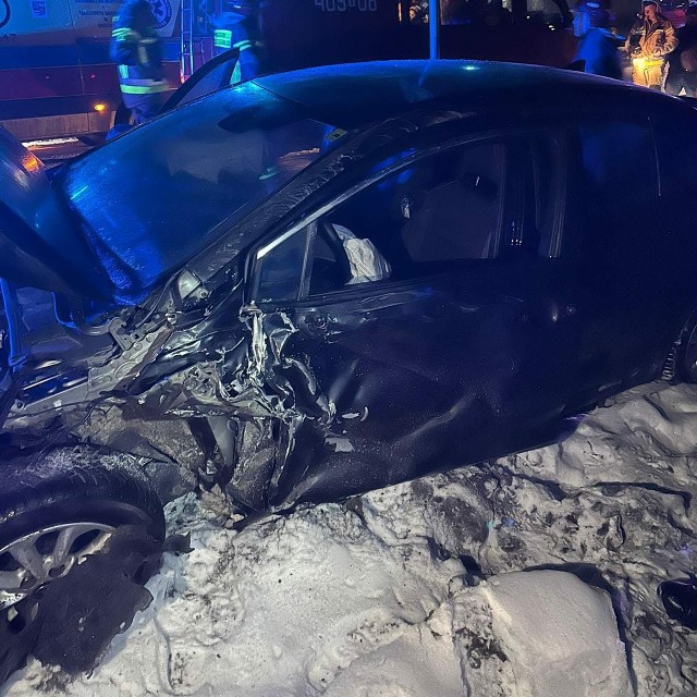 Wypadek w miejscowości Rudawa w powiecie pińczowskim