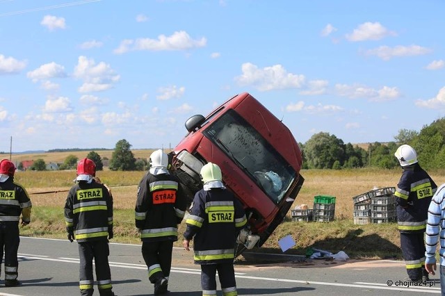 Kolizja koło Lisiego Pola.