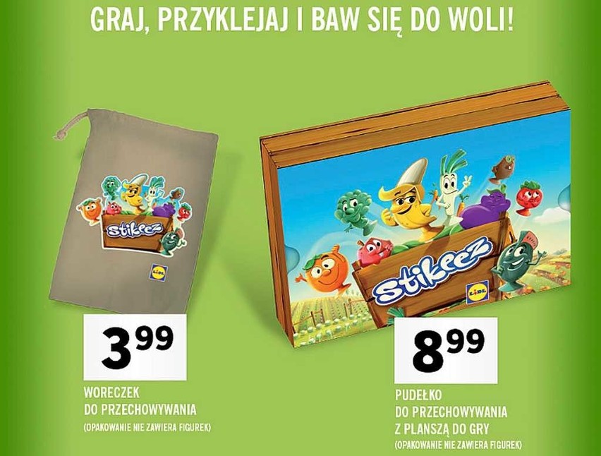 Stikeez w Lidlu bardzo podobne do Świeżaków z Biedronki....