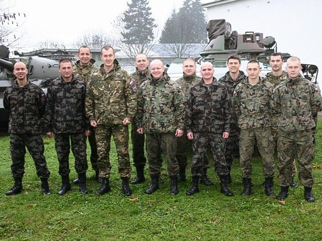Delegacja 17. Wielkopolskiej Brygady Zmechanizowanej wizytowała 74. pułk piechoty w Mariborze na Słowenii.
