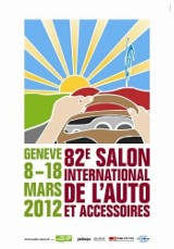 Oficjalny plakat 82. Salonu Samochdowego w Genewie