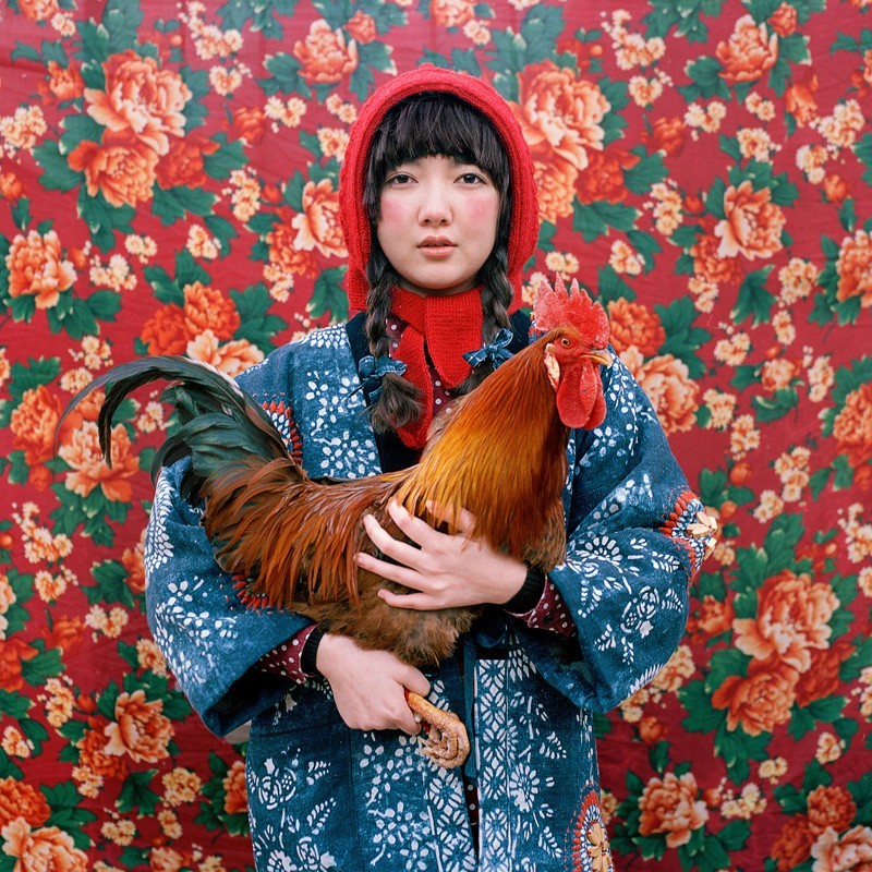Portrety kobiet z dalekiej północnej prowincji w Chinach...