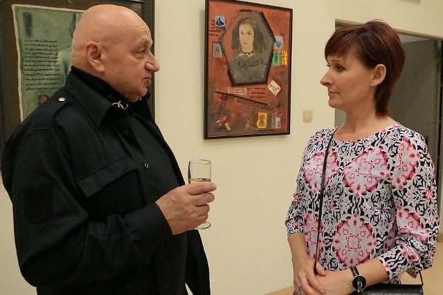 Wernisaż wystawy Jurka Kozierasa odbył się w sobotę w galerii Międzyrzeckiego Ośrodka Kultury.