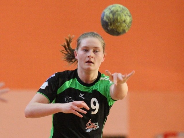 Katarzyna Cieśla w ostatnim spotkaniu zdobyła 7 goli. 