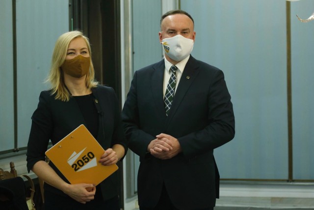 Hanna Gill-Piątek i Michał Kobosko apelowali o przyspieszenie procesu szczepień.