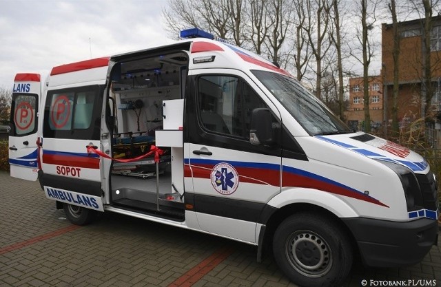 Sopocie pogotowie wzbogaciło się o nowy ambulans