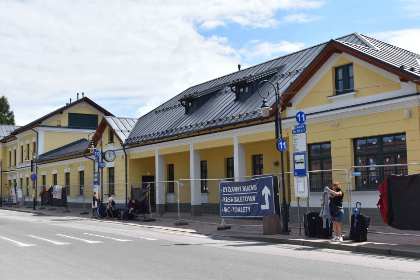 Zakopane. Znów poślizg przy remoncie dworca. Znów przez koronawirusa 