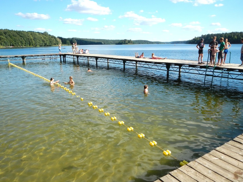 2. Plaża gminna w Pieczyskach nad Zalewem Koronowskim....