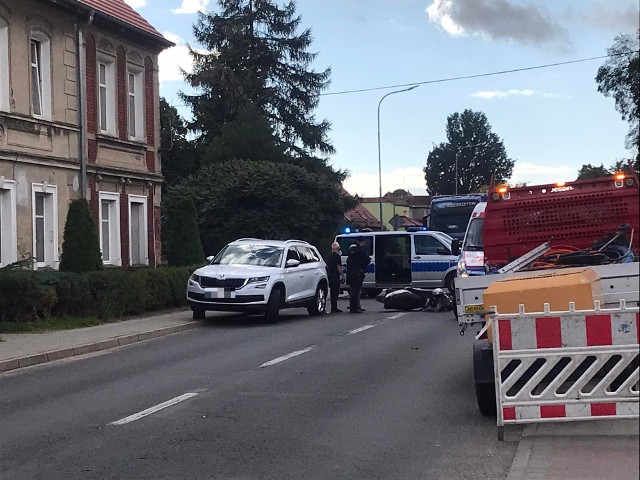 W piątkowe popołudnie w Świebodzinie doszło do wypadku.