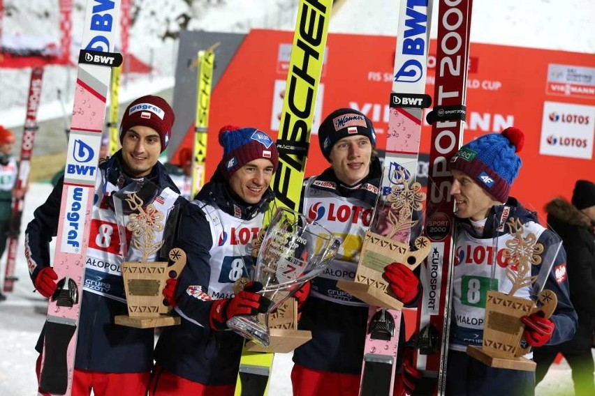 Skoki narciarskie Zakopane 2018. Polska drużyna najlepsza na Wielkiej Krokwi! [ZDJĘCIA]