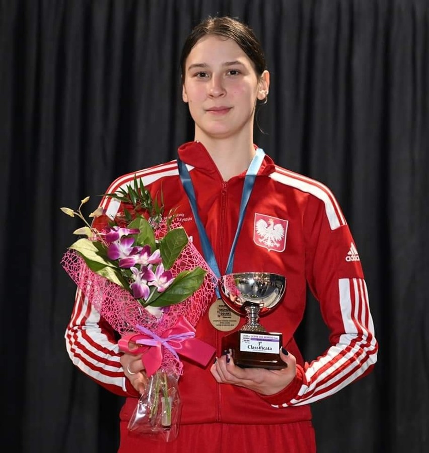 Gloria Klughardt z AZS AWF Kraków zdobyła dwa medale podczas zawodów Pucharu Świata