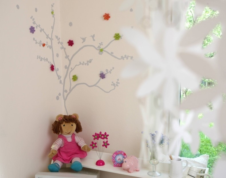 Pokój dziecka urozmaicimy jak użyjemy fajnych dekoracji...