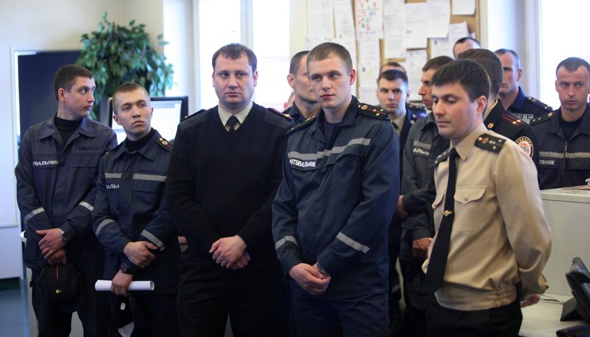 Strażacy z Ukrainy na praktykach w Łódzkiem. Będą podpatrywać, co mogą zastosować u siebie [ZDJĘCIA]
