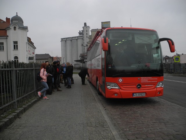 Krwiobus będzie stacjonował teraz przy MDK.