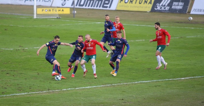 Zagłębie Sosnowiec  - Odra Opole 0-2.