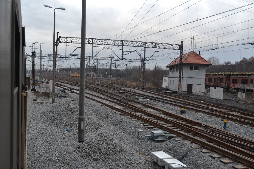 Podróż rozpoczęliśmy na stacji w Wodzisławiu Śl.