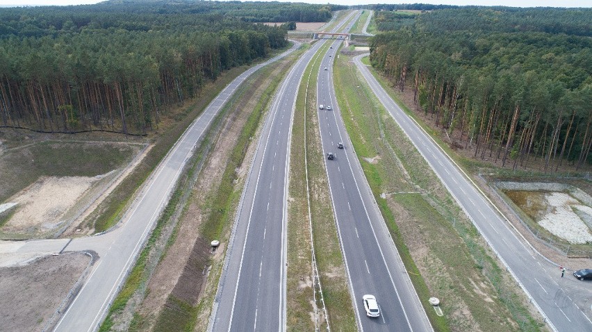 Tak pod koniec września 2022 roku z lotu ptaka wyglądała...