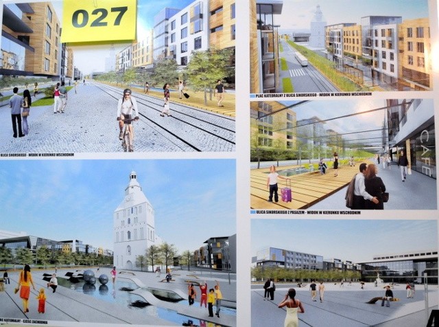 Jedna z koncepcji zagospodarowania centrum miasta, która nadeszła na międzynarodowy konkurs architektoniczny 