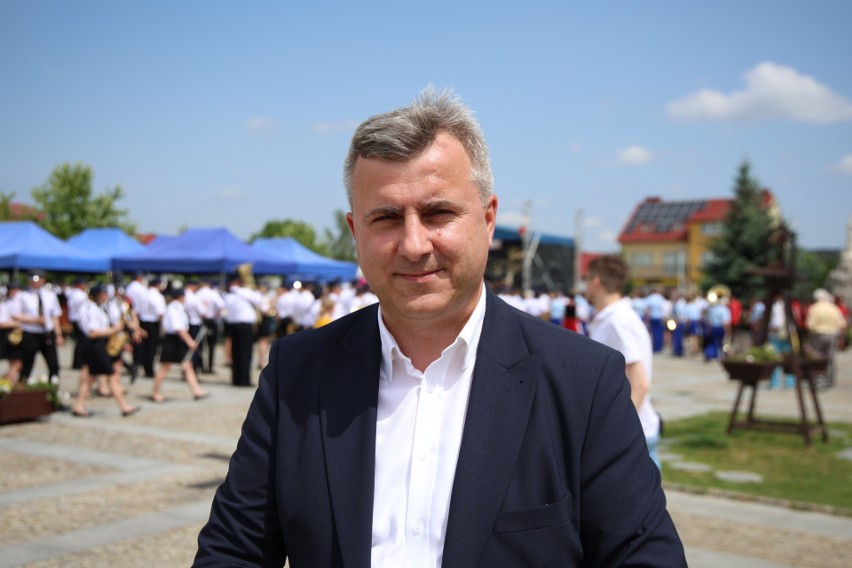 Burmistrz Dariusz Meresiński podkreślał, że bardzo cieszy...