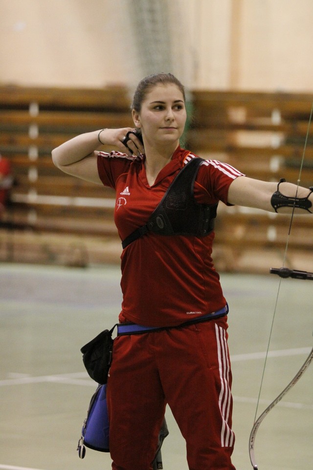 Karolina Farasiewicz znów stanęła na podium.