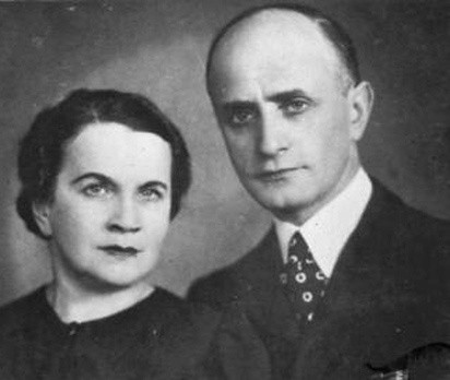 Bela z mężem Jankielem Nissenbaumem