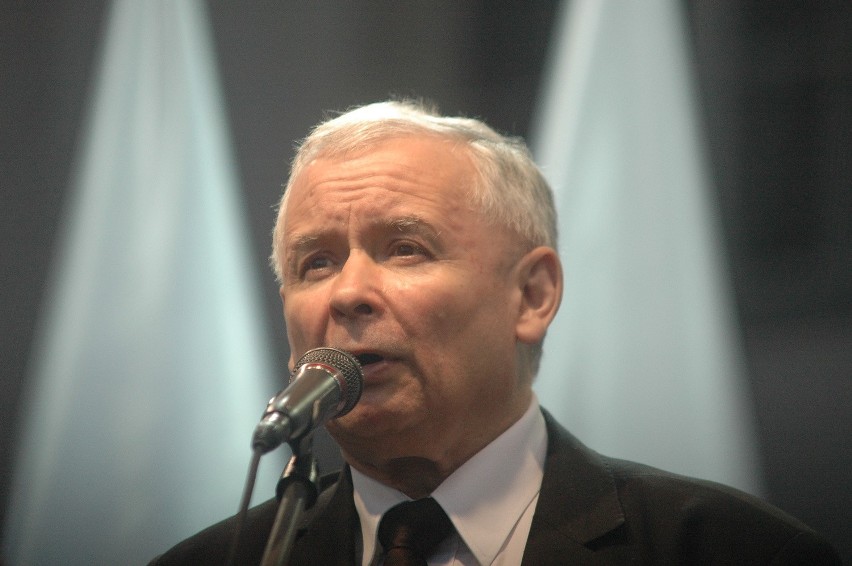 Prezes Prawa i Sprawiedliwości, Jarosław Kaczyński, odwiedzi...