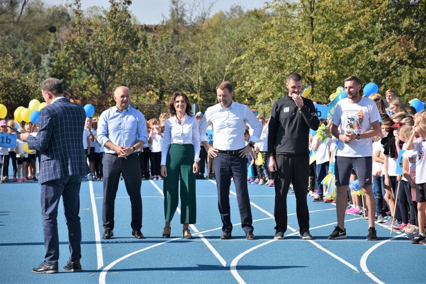 Otwarcie orlika lekkoatletycznego przy Szkole Podstawowej nr...