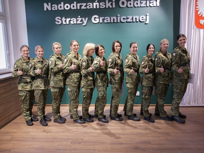 Uroczystość mianowania nowych podoficerów w Nadodrzańskim...