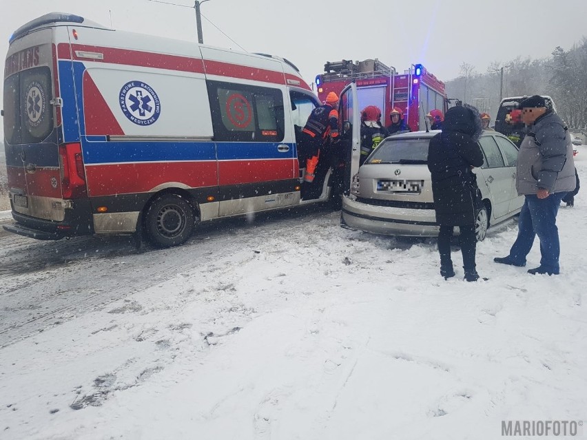 Od rana na ulicach Opola doszło do kilku kolizji....