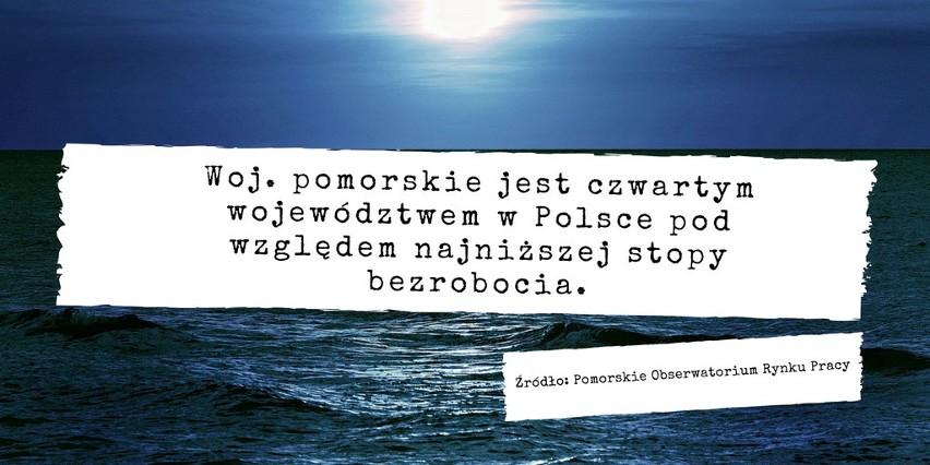 Woj. pomorskie jest jednym z województw o najniższym...