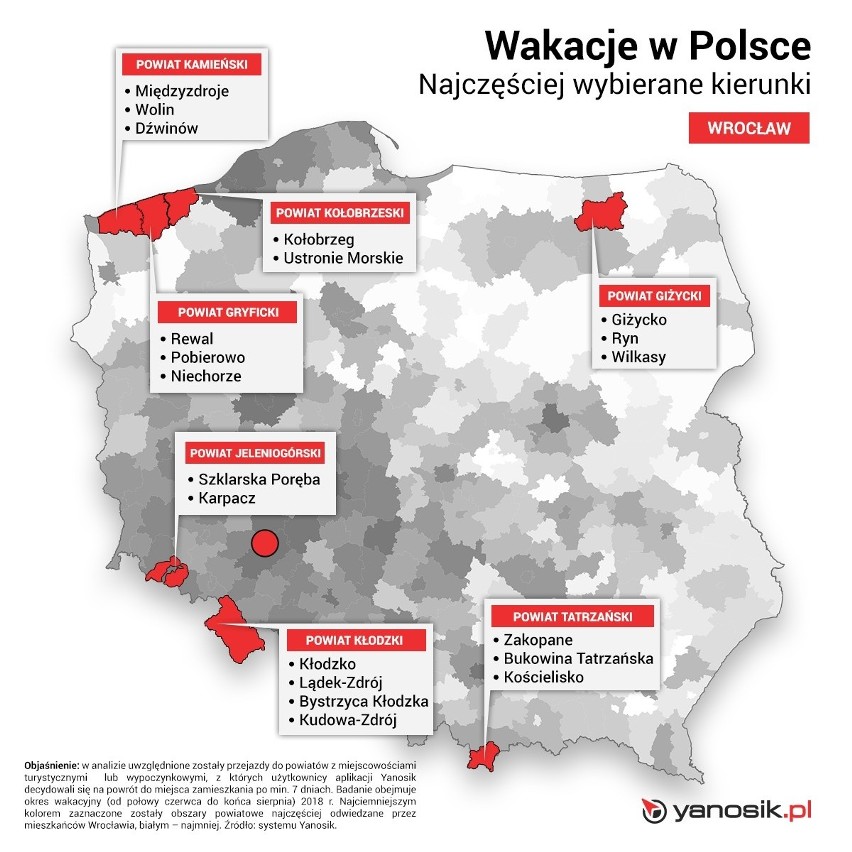 W góry, na Mazury czy nad Morze Bałtyckie? Jaki kierunek...