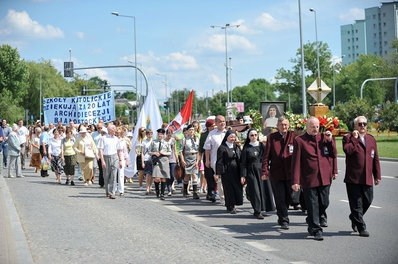 Marsz Żywej Wiary przeszedł ulicami Białegostoku (zdjęcia)