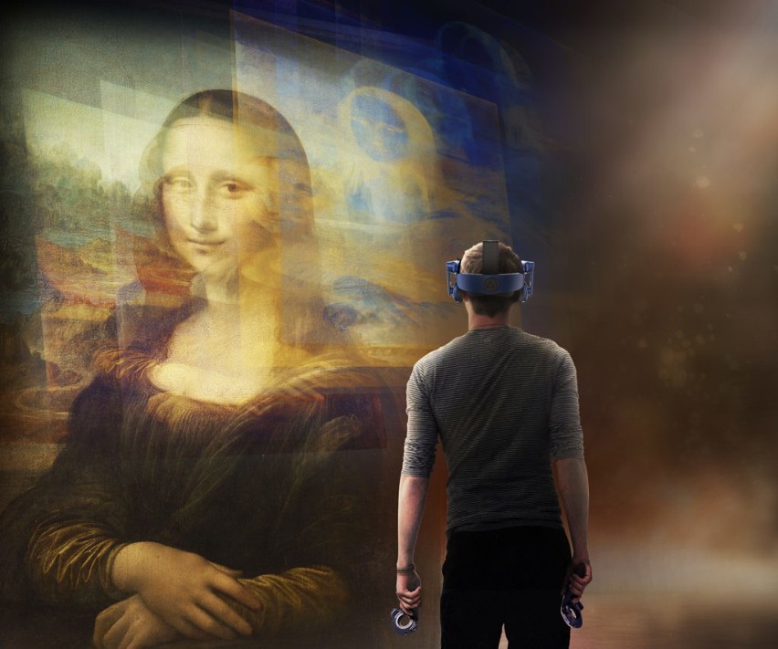 Luwr i HTC - Mona Lisa w wirtualnej rzeczywistości