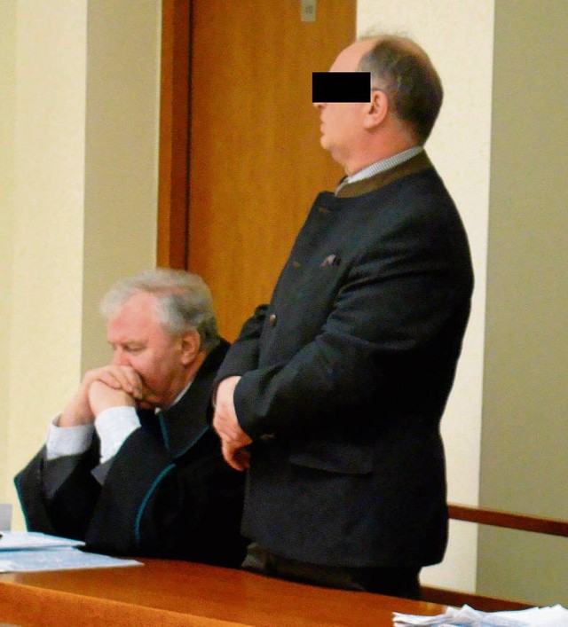 Na zdjęciu Jacek W., jeden z trójki lekarzy oskarżonych w sprawie śmierci bliźniaków. Żaden z medyków nie przyznaje się do winy