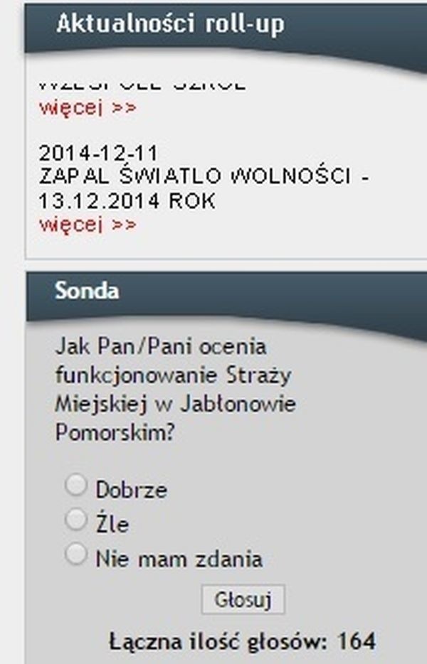 Na 1 stycznia... Straż Miejska w Jabłonowie powinna zniknąć?