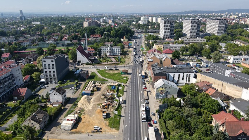 Kraków. Rozbudowa al. 29 Listopada. Raport z budowy