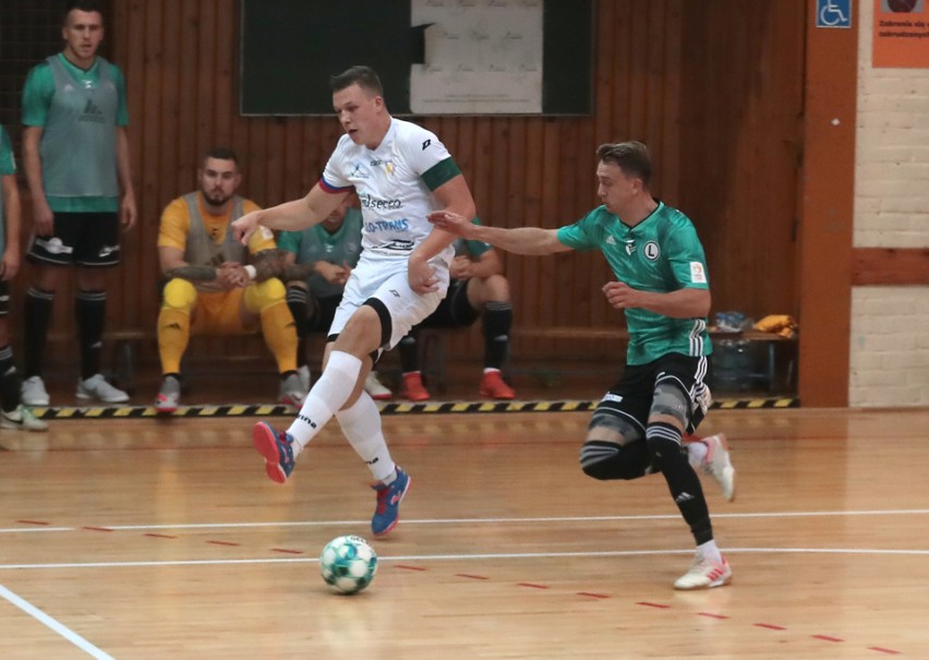 Futsal Szczecin walczył z Legią Warszawa. Stołeczny klub wygrał i został liderem [GALERIA]