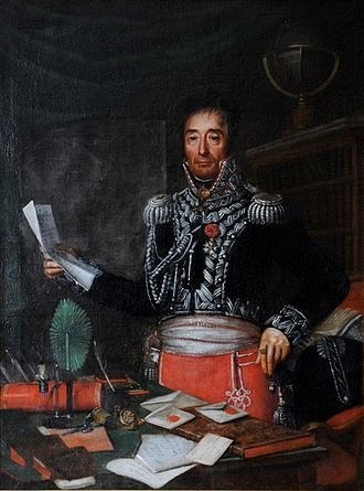Portret gen Michała Sokolnickiego namalowany przez Jana Gładysza