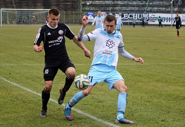 Stomil Olsztyn pokonał już u siebie Bytovię 2:0. Dziś zmierzy się z Pogonią Siedlce.