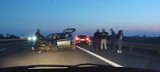 Groźne zdarzenie na S19. Samochód osobowy uderzył w bariery energochłonne na obwodnicy Lublina. Utrudnienia w ruchu