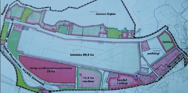 To strategiczne tereny inwestycyjne Szczecina. Projekt obejmuje ponad 320 hektarów.