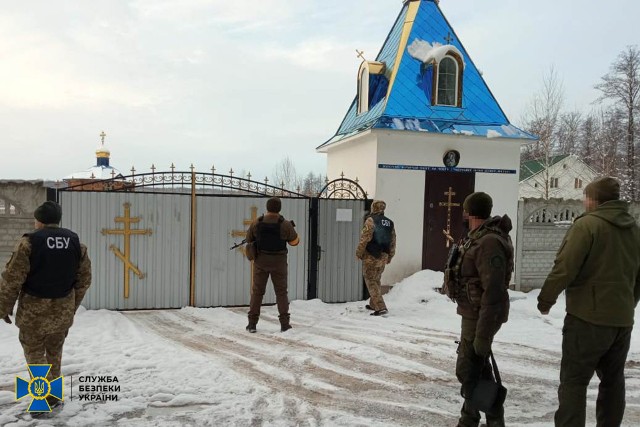 Po raz pierwszy ukraińskie służby przeprowadziły tak dużą operację przeciwko agenturze w promoskiewskiej Cerkwi prawosławnej
