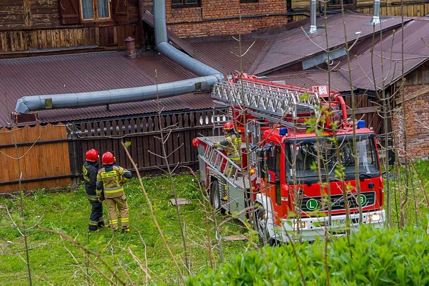 Zakopane. Pożar w restauracji przy Krupówkach [ZDJĘCIA]