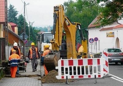 Wieliczka zaciągnęła największy kredyt na budowę kanalizacji. Inwestycja jest dotowana z funduszy unijnych. Fot. Jolanta Białek