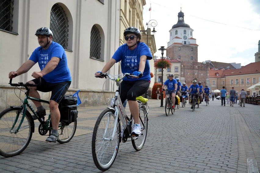 Wystartowała Lubelska Pielgrzymka Rowerowa Policjantów