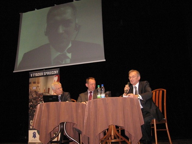 W spotkaniu  udział wzięli Marek Jurek i Robert Telus oraz Jacek Żalek, z którym łączono się za pomocą wideokonferencji.