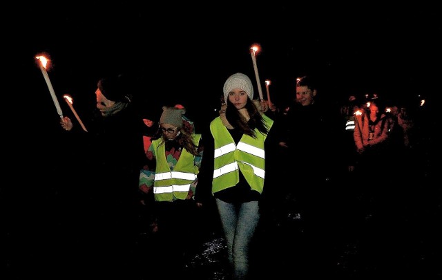 Uczestnicy nocnego marszu pokonają trasę z Kościelca do Inowrocławia