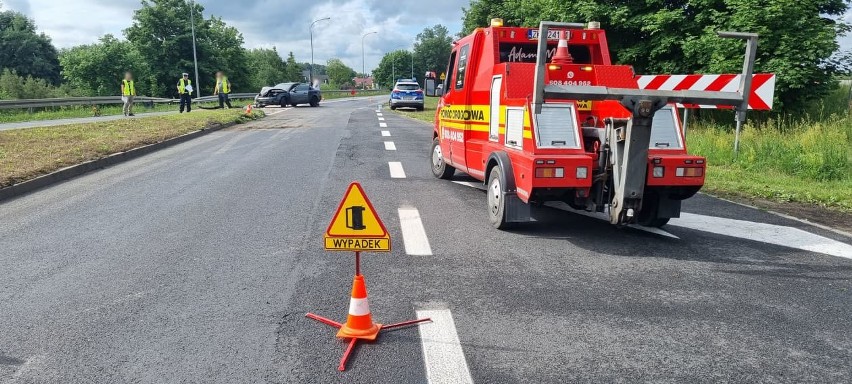 Do groźnego zdarzenia doszło na ulicy 6 Dywizji Piechoty.